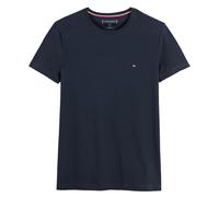 TOMMY HILFIGER Camiseta de cuello redondo slim stretch Core. Color Azul Marino