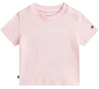 Tommy Hilfiger Camiseta de Manga Corta Bebés Monotype Logo Regular Fit, Rosa (Duchess Pink), 74