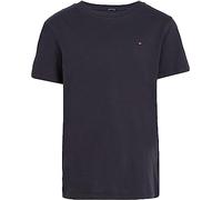 Tommy Hilfiger Camiseta de Manga Corta Chicos con Cuello Redondo, Azul (Sky Captain), 8 Años