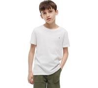 Tommy Hilfiger Boys Basic Cn Knit S/S Kb0kb04140 Camisetas de Punto, Blanco (Bright White), 86 Niños