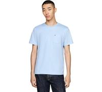 Tommy Hilfiger Camiseta de manga corta Hombre Essential con bolsillo en el pecho, Azul (Vessel Blue), M