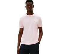 Tommy Hilfiger Camiseta de Manga Corta Hombre Seasonal Solid tee con Cuello Redondo, Rosa (Pink Lily), S