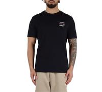Tommy Hilfiger Camiseta de manga corta Hombre Stack Tee con cuello redondo, Azul (Desert Sky), XXL