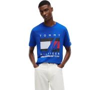 Tommy Hilfiger Camiseta de Manga Corta Hombre US SailGP Graphic de algodón
