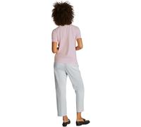 Tommy Hilfiger Camiseta de Manga Corta Mujer Contrast Flag tee con Cuello Redondo, Rosa (Light Pink), XL