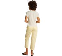 Tommy Hilfiger Camiseta de manga corta Mujer Slim con cuello redondo, Beige (Calico), L