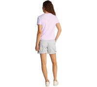 Tommy Hilfiger Camiseta de Manga Corta Mujer Slim con Cuello Redondo, Rosa (Light Pink), XS