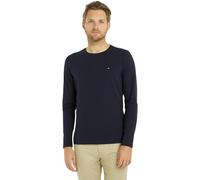 Tommy Hilfiger Camiseta de manga larga Hombre Stretch Slim Fit de algodón, Azul (Desert Sky), M