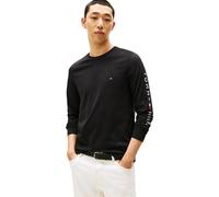 Tommy Hilfiger Camiseta de Manga Larga Hombre Tommy Logo Long Sleeve Tee con Cuello Redondo Slim Fit