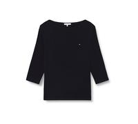 Tommy Hilfiger New Cody Slim Boat-nk 3/4slv Ww0ww40589 S/S Knit Tops, Blue (Nos Desert Sky), XXL Mujer