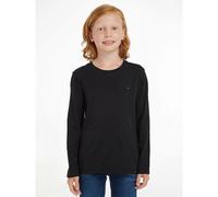 Tommy Hilfiger Camiseta de manga larga. Talla 150 cm (12 años). Color Negro