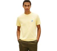 Tommy Hilfiger Camiseta de natación para Hombre Script Monogram MW0MW43066, Color Amarillo, Talla S