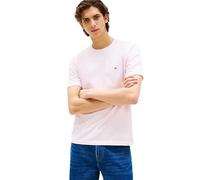 Tommy Hilfiger Camiseta ESS Seasonal REG FIT Solid tee MW0MW39995 S/S, Rosa, XS, Rosa (Light Pink), XS