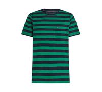 TOMMY HILFIGER Camiseta 'ESSENTIAL' azul oscuro / jade S azul oscuro / jade