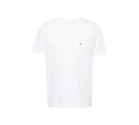 Tommy Hilfiger Camisetas de Manga Corta Hombre Essential con Bolsillo en El Pecho, Blanco (White), XXL
