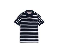 TOMMY HILFIGER Camiseta 'Essential Regular Fit Flag Embroidery' azul oscuro / blanco 110 azul oscuro / blanco