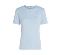 TOMMY HILFIGER Camiseta 'Flag Embroidery Slim' azul claro XL azul claro