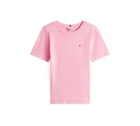 Tommy Hilfiger Camiseta de Manga Corta Mujer Slim Cody con Cuello Redondo, Rosa (Classic Pink), XL
