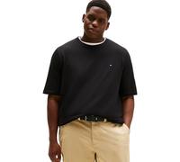 Tommy Hilfiger Camiseta Manga Corta Hombre Core Stretch Slim Fit, Negro (Black), 2XL
