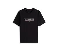 TOMMY HILFIGER Camiseta navy / rojo vivo / negro / blanco M navy / rojo vivo / negro / blanco