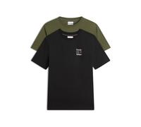 TOMMY HILFIGER Camiseta oliva / rojo / negro / blanco L EUR