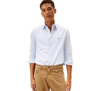 Tommy Hilfiger Camiseta para Hombre Flex Poplin Big Gingham RF Mw0mw41713 L/S, Azul (Sweet Blue/Check), L, Azul (Sweet Blue/Check), L