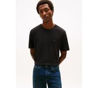 TOMMY HILFIGER Camiseta recta gruesa. Color Negro