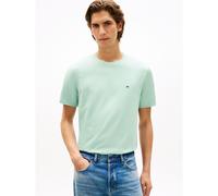 TOMMY HILFIGER Camiseta recta gruesa. Color verde menta