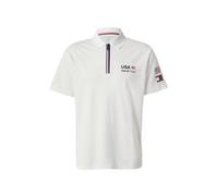 TOMMY HILFIGER Camiseta 'SAIL GP' ecru / navy / rojo / negro XXL ecru / navy / rojo / negro