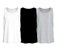 Tommy Hilfiger Camiseta sin Mangas 3P para Hombre, UM0UM033870SX002, Color Azul, Talla S