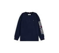 TOMMY HILFIGER Camiseta 'TEAM' marino / blanco 176 EUR