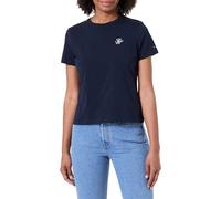 Tommy Hilfiger Camiseta TH Script REG C-NK SS para Mujer, WW0WW47809 S/S, Color Azul (Dark Night Navy), Talla 3XL, Azul (Dark Night Navy), 3XL Grande