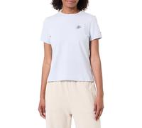 Tommy Hilfiger Camiseta TH Script REG C-NK SS para Mujer, WW0WW47809 S/S, Color Azul (Morning Sky Blue), S, Azul (Morning Sky Blue), S