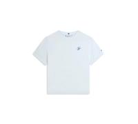Tommy Hilfiger Camiseta TH Script Reg C-Nk SS Ww0Ww47809, Azul, XS