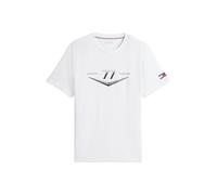 TOMMY HILFIGER Camiseta 'TH X CF1 DRIVERS CHEVRON' negro / blanco M EUR