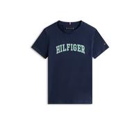 TOMMY HILFIGER Camiseta 'Varsity' navy / verde claro / blanco 104 navy / verde claro / blanco