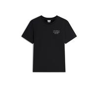 TOMMY HILFIGER Camiseta 'Wavy Flag Back Graphic' rojo / negro / blanco L EUR