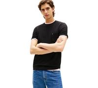 Tommy Hilfiger Camisetas de Manga Corta Hombre Essential con Bolsillo en el Pecho