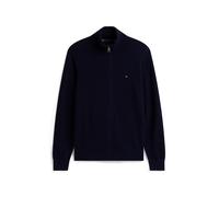 Tommy Hilfiger Pima Org Ctn Cashmere Zip Thru M Azul