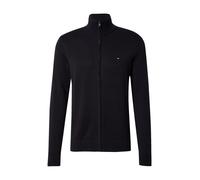 TOMMY HILFIGER Cárdigan 'Flag Embroidery Zip-thru' negro L negro