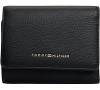 Tommy Hilfiger Cartera Mujer Flag Trifold Plegable, Negro (Black), Talla Única