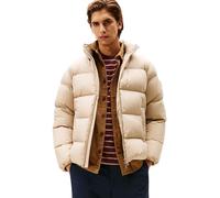 Tommy Hilfiger Cazadora acolchada Hombre Down Stand con cuello alto, Beige (Sandalwood), L