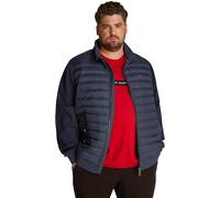 Tommy Hilfiger Cazadora acolchada Hombre Mid Media Stand ligera, Azul (Desert Sky), 5XL