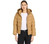 Tommy Hilfiger Cazadora Acolchada Mujer Down Casual Jacket con Capucha, Verde (Classic Khaki), M