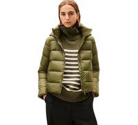 Tommy Hilfiger Cazadora acolchada Mujer Down Casual Jacket con capucha, Verde (Utility Olive), M