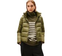 Tommy Hilfiger Cazadora acolchada Mujer Down Casual Jacket con capucha, Verde (Utility Olive), S
