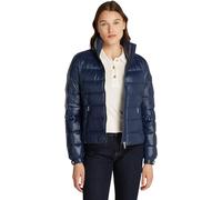 Tommy Hilfiger Cazadora acolchada Mujer Down Feminine Gloss ligera, Azul (Dark Night Navy), M