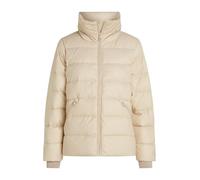 Tommy Hilfiger Cazadora acolchada Mujer Down Funnel Jacket corta, Beige (Classic Beige), M