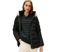 Tommy Hilfiger Cazadora acolchada Mujer Down Slim con borreguito, Negro (Black), XXL