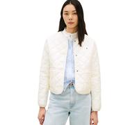 Tommy Hilfiger Cazadora acolchada Mujer Padded Quilted impermeable, Beige (Calico), S